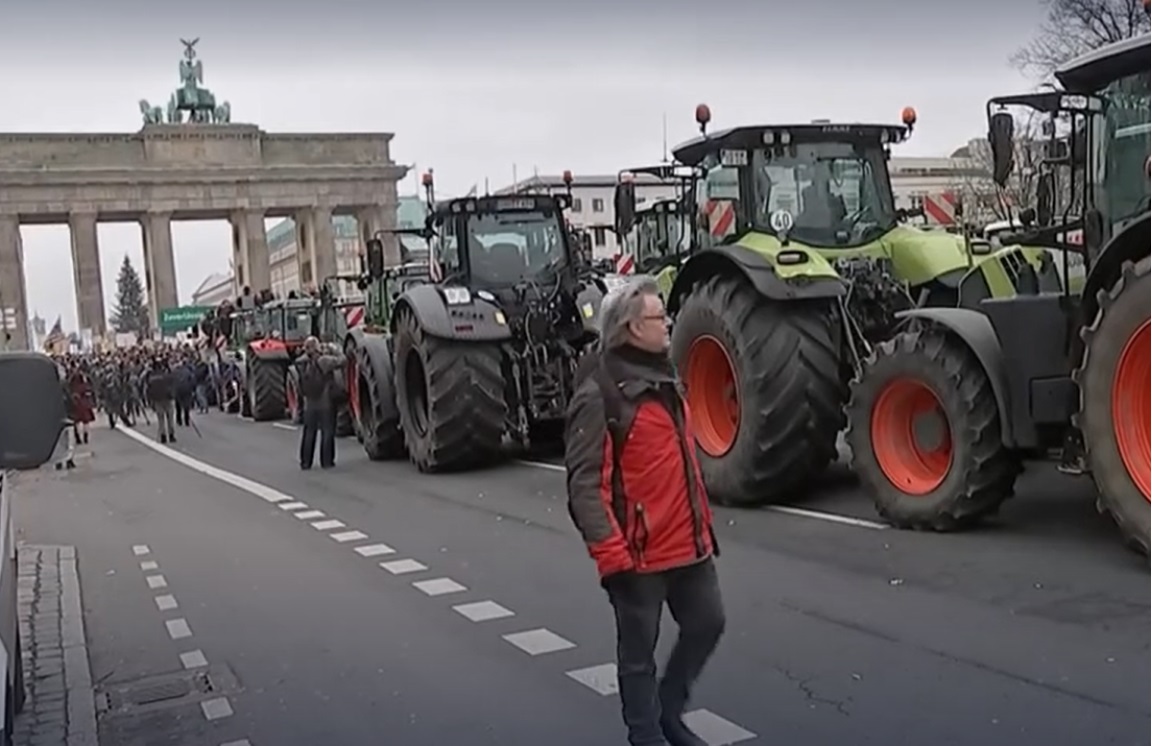 Kāpēc Vācijā protestē zemnieki?